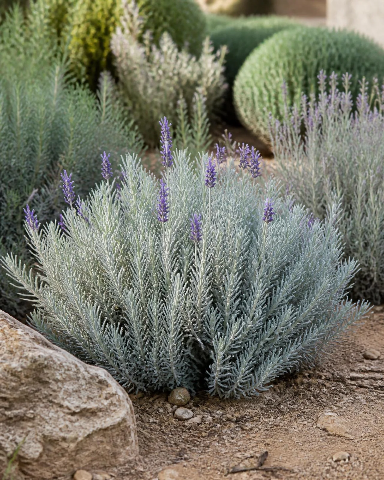 Lavanda d’argento (Lavandula × chaytoriae ‘Richard Gray’)